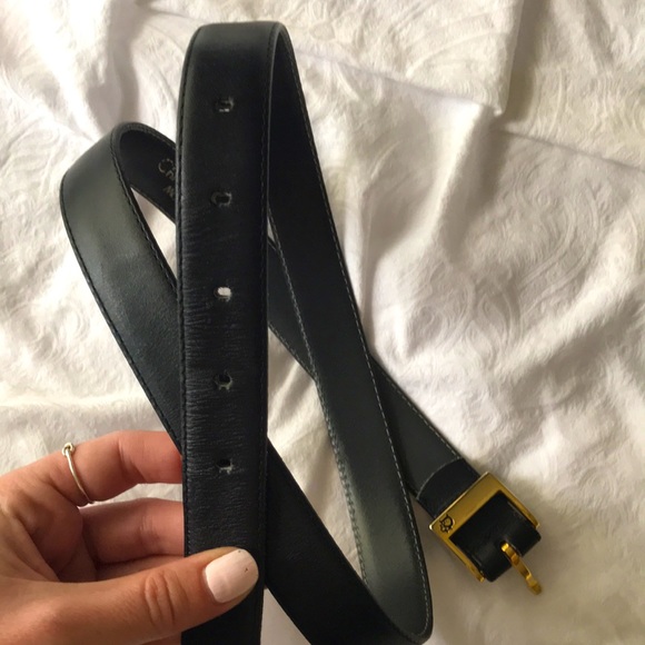 ⭐️ Vintage Christian Dior Leather Belt 34” - Picture 6 of 6